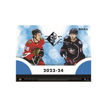 NHL кутии хокей карти NHL 2023-24 Upper Deck SP Hockey Blaster Box