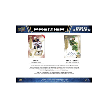 NHL кутии хокей карти NHL 2022-23 Upper Deck Premier Hockey Hobby Box