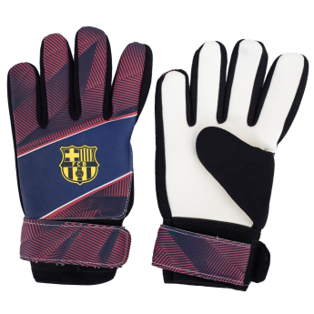 FC Barcelona детски вратарски ръкавици Fuse Goalkeeper Gloves Kids 67-73mm palm width