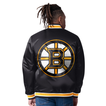 Boston Bruins мъжко яке The CLOSER Reversible Varsity Satin