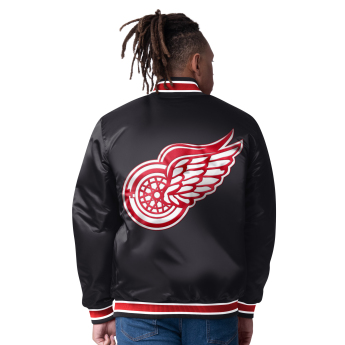 Detroit Red Wings мъжко яке The CLOSER Reversible Varsity Satin