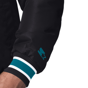 San Jose Sharks мъжко яке The CLOSER Reversible Varsity Satin