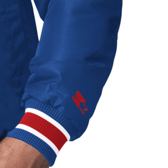 New York Rangers мъжко яке The CLOSER Reversible Varsity Satin