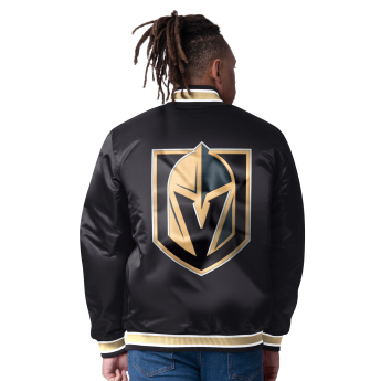 Vegas Golden Knights мъжко яке The CLOSER Reversible Varsity Satin