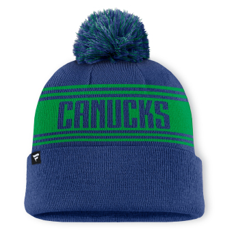 Vancouver Canucks зимна шапка A/CAP Beanie Cuff W/Pom
