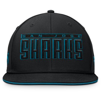 San Jose Sharks шапка с козирка flat Flat Brim
