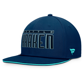 Seattle Kraken шапка с козирка flat Flat Brim