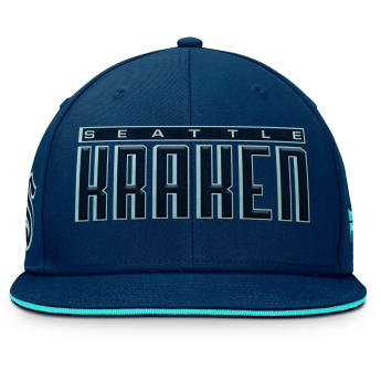 Seattle Kraken шапка с козирка flat Flat Brim