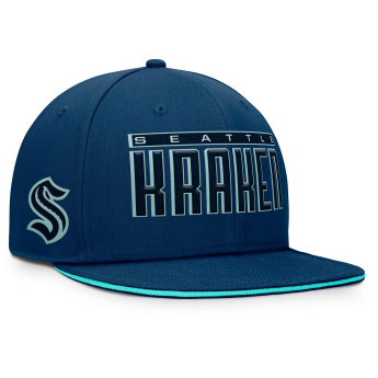 Seattle Kraken шапка с козирка flat Flat Brim