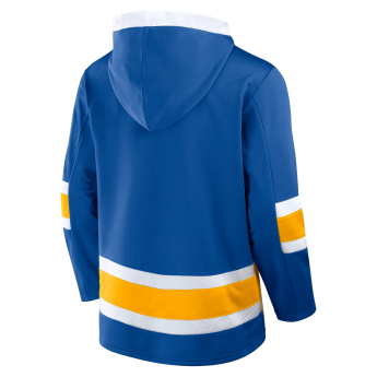 Buffalo Sabres мъжки суитшърт с качулка Mens Laced Hockey