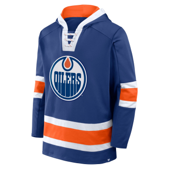 Edmonton Oilers мъжки суитшърт Mens Laced Hockey