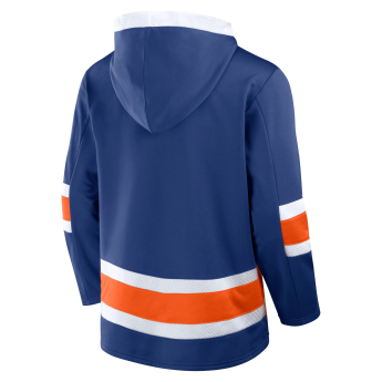 Edmonton Oilers мъжки суитшърт Mens Laced Hockey