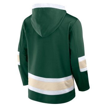 Minnesota Wild мъжки суитшърт с качулка Mens Laced Hockey