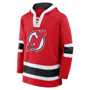 New Jersey Devils мъжки суитшърт с качулка Mens Laced Hockey