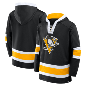 Pittsburgh Penguins мъжки суитшърт с качулка Mens Laced Hockey