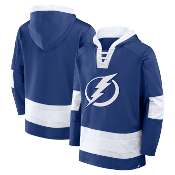 Tampa Bay Lightning мъжки суитшърт с качулка Mens Laced Hockey