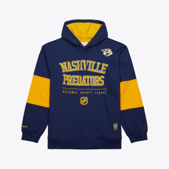 Nashville Predators мъжки суитшърт с качулка Retro Fleece Current Logo