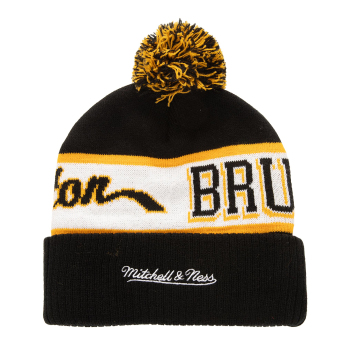 Boston Bruins зимна шапка Block Sweep Pom Knit