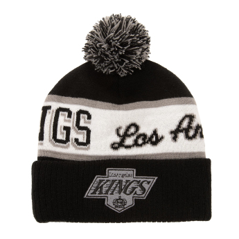 Los Angeles Kings зимна шапка Block Sweep Pom Knit