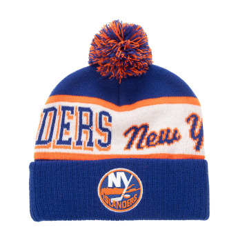 New York Islanders зимна шапка Block Sweep Pom Knit