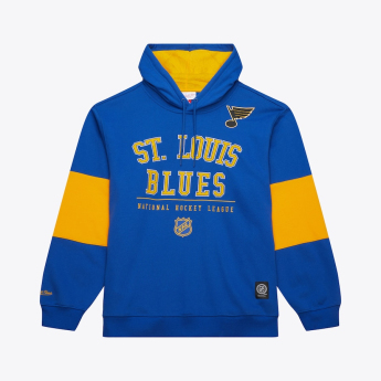 St. Louis Blues мъжки суитшърт с качулка Retro Fleece Current Logo