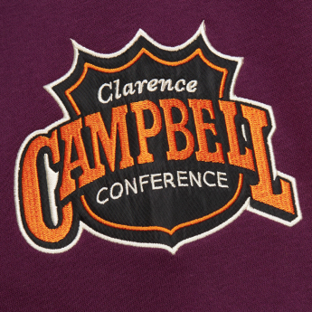 Anaheim Ducks мъжки суитшърт Heritage Lace-Up Crew Vintage Logo