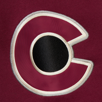 Colorado Avalanche мъжки суитшърт Heritage Lace-Up Crew Vintage Logo