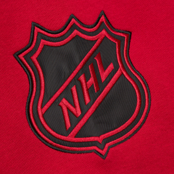 New Jersey Devils мъжки суитшърт Heritage Lace-Up Crew Vintage Logo