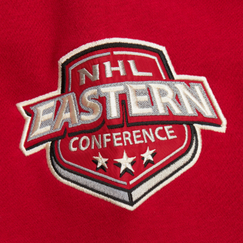 New Jersey Devils мъжки суитшърт Heritage Lace-Up Crew Vintage Logo