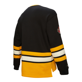 Pittsburgh Penguins мъжки суитшърт Heritage Lace-Up Crew Vintage Logo