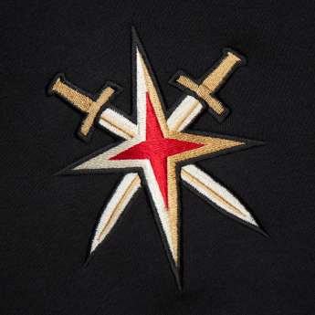 Vegas Golden Knights мъжки суитшърт Heritage Lace-Up Crew Vintage Logo