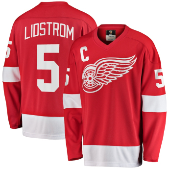Detroit Red Wings хокейна фланелка Nicklas Lidstrom #5 Premier Breakaway Vintage
