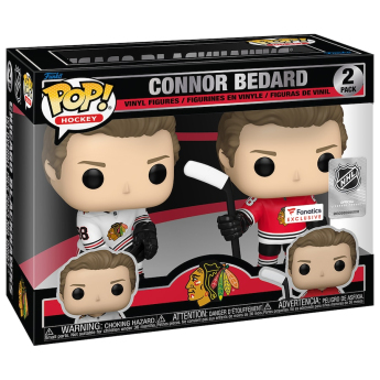 Chicago Blackhawks фигурка POP! Connor Bedard #98 Funko Fanatics Exclusive Two-Pack