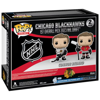 Chicago Blackhawks фигурка POP! Connor Bedard #98 Funko Fanatics Exclusive Two-Pack