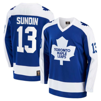 Toronto Maple Leafs хокейна фланелка #13 Mats Sundin Premier Breakaway Vintage