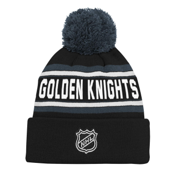 Vegas Golden Knights детска зимна шапка wordmark cuffed pom
