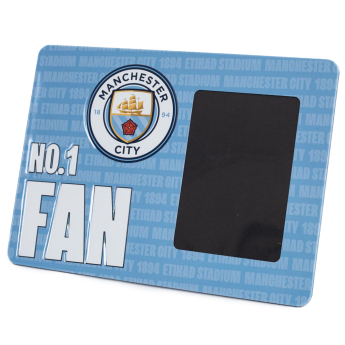 Manchester City рамка за снимка No1 Fan 12cm x 8.5cm