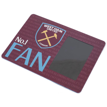 West Ham United рамка за снимка No1 Fan 12cm x 8.5cm