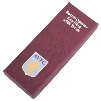 Aston Villa висулка с отварачка Keyring Torch Bottle Opener