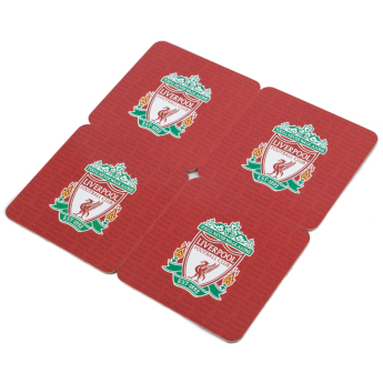 Liverpool FC подложки за чаши 4pk Cork