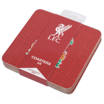 Liverpool FC подложки за чаши 4pk Cork