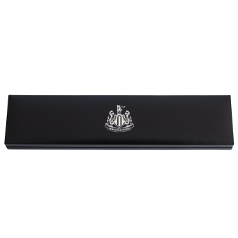 Newcastle United кожена гривна Black IP Leather Bracelet