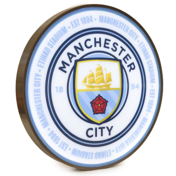 Manchester City LED табела 12 Inch Wall Light