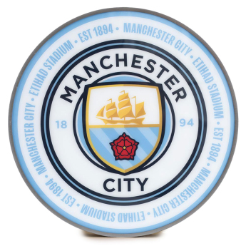 Manchester City LED табела 12 Inch Wall Light