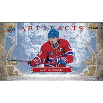 NHL кутии хокей карти NHL 2024-25 Upper Deck Artifacts Blaster Box