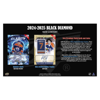 NHL кутии хокей карти NHL 2024-25 Upper Deck Black Diamond Hockey Hobby Box