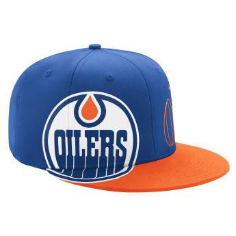 Edmonton Oilers шапка с козирка flat Big Fan