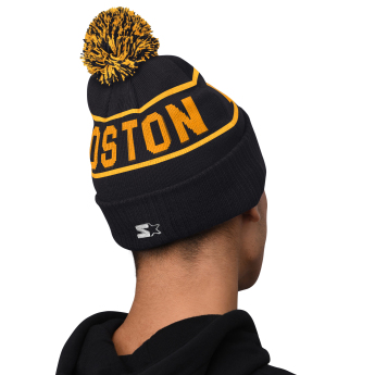Boston Bruins зимна шапка Blizzard Pom Beanie