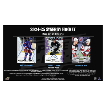 NHL кутии хокей карти NHL 2024-25 Upper Deck Synergy Hobby Box