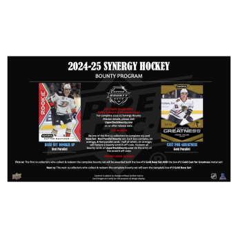 NHL кутии хокей карти NHL 2024-25 Upper Deck Synergy Hobby Box